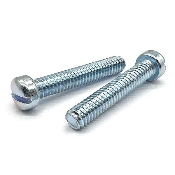 Boltsandnuts.Com #10-32 x 7/8 in Slotted Fillister Machine Screw, Zinc Plated 5000 PK 10F87FSHMSZ-5000 - main
